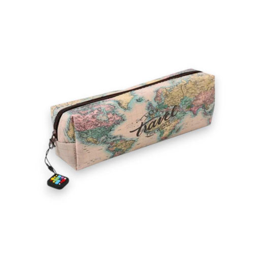 Picture of MAPS CLOTH PENCIL CASE